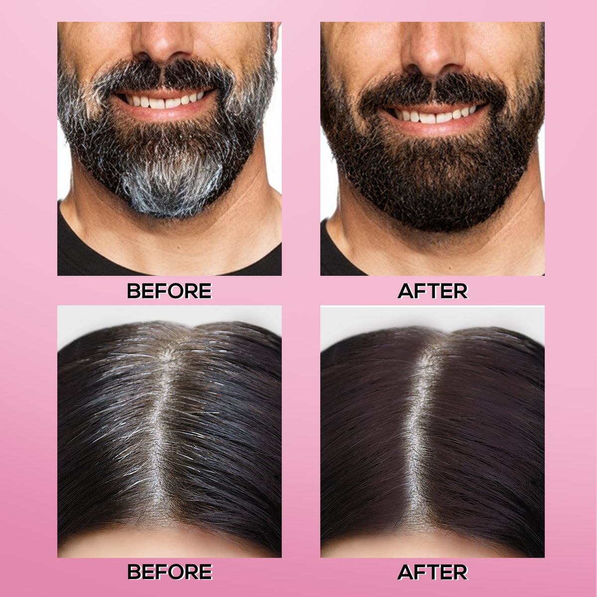 RENEE Cover Up Hair Powder- For Instant Grey Hair Coverage & Root Touch-Up, 4g