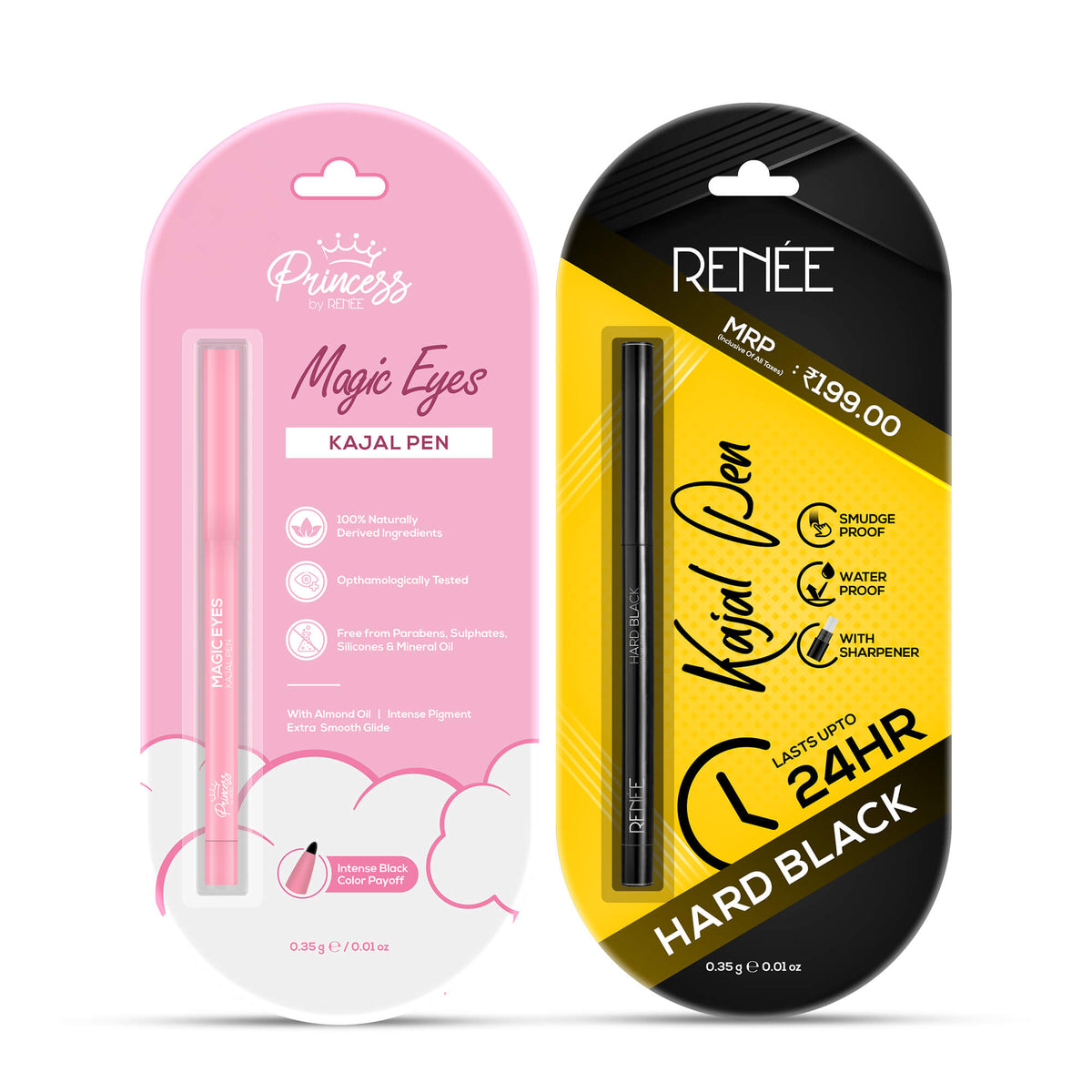 Magic Eyes Kajal Pen for Kids & Preteens by Princess by RENEE
