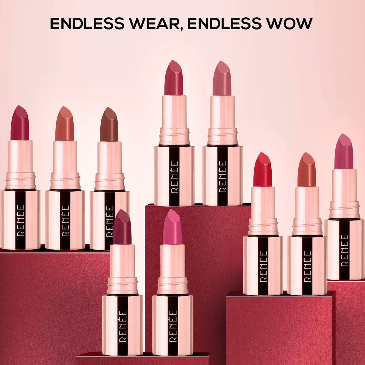 RENEE Everstay Long Stay Matte Lipstick, 4.2 g