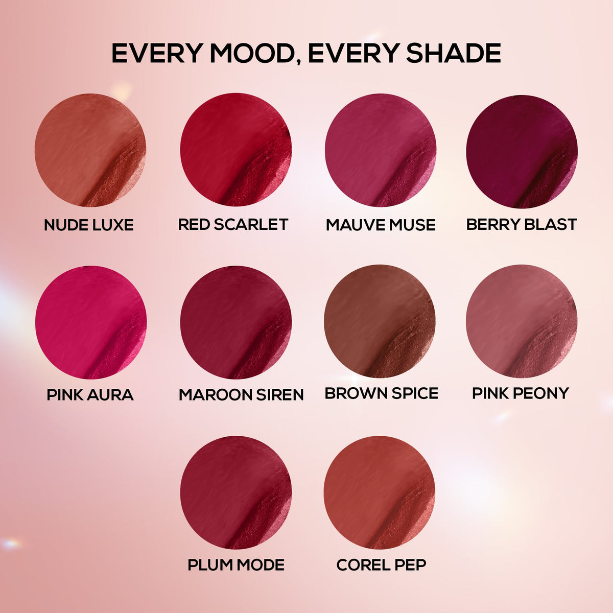 RENEE Everstay Long Stay Matte Lipstick, 4.2 g
