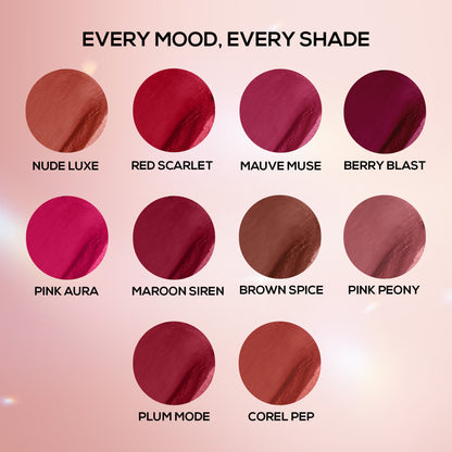 RENEE Everstay Long Stay Matte Lipstick, 4.2 g