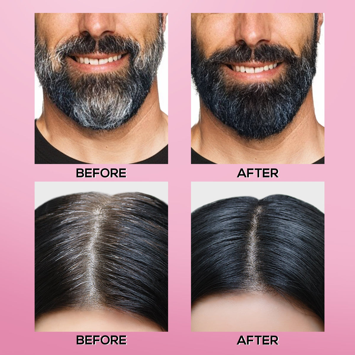 RENEE Cover Up Hair Powder- For Instant Grey Hair Coverage & Root Touch-Up, 4g