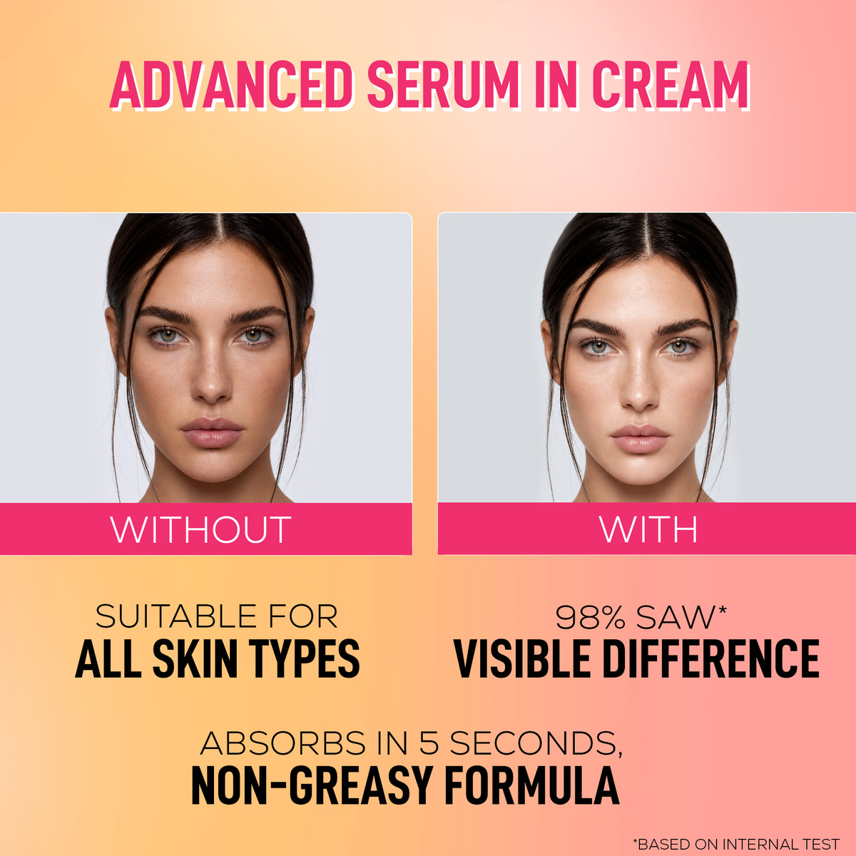 RENEE Everyday Face Bright Serum In Cream For Clear, Bright Skin, 50 ml