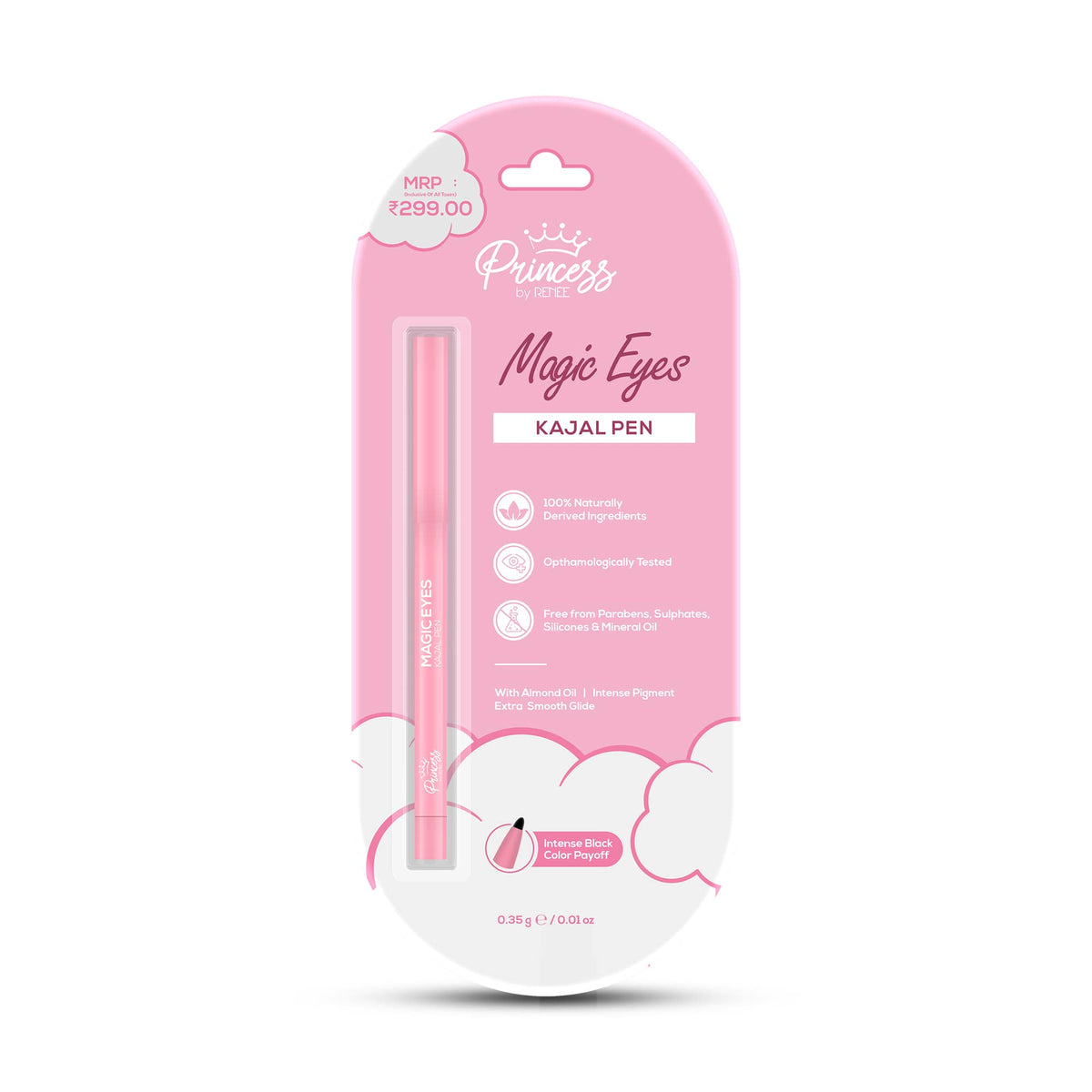 Magic Eyes Kajal Pen for Kids & Preteens by Princess by RENEE
